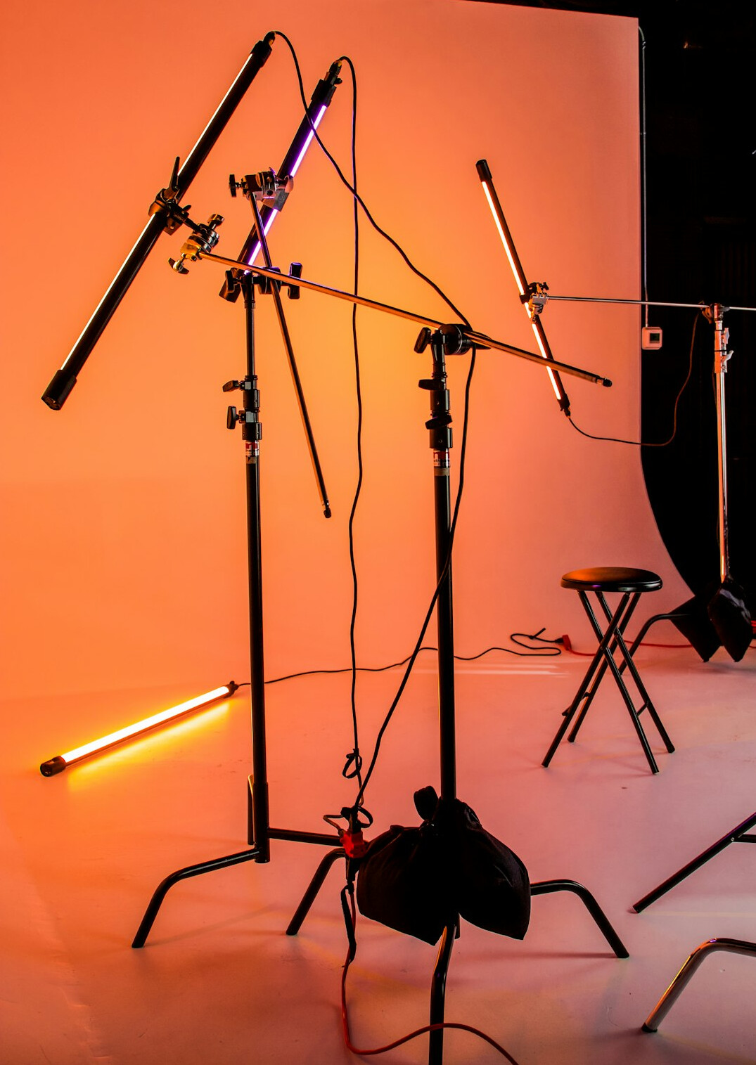 modern german tv studio