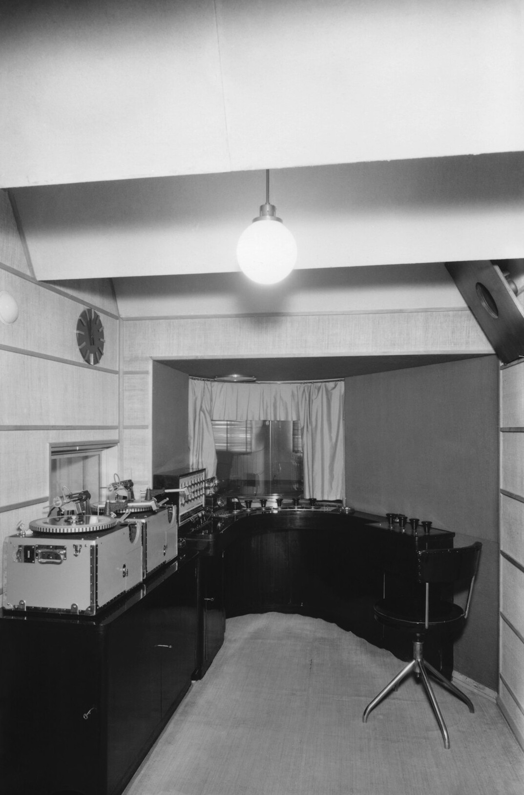 1950s german television studio