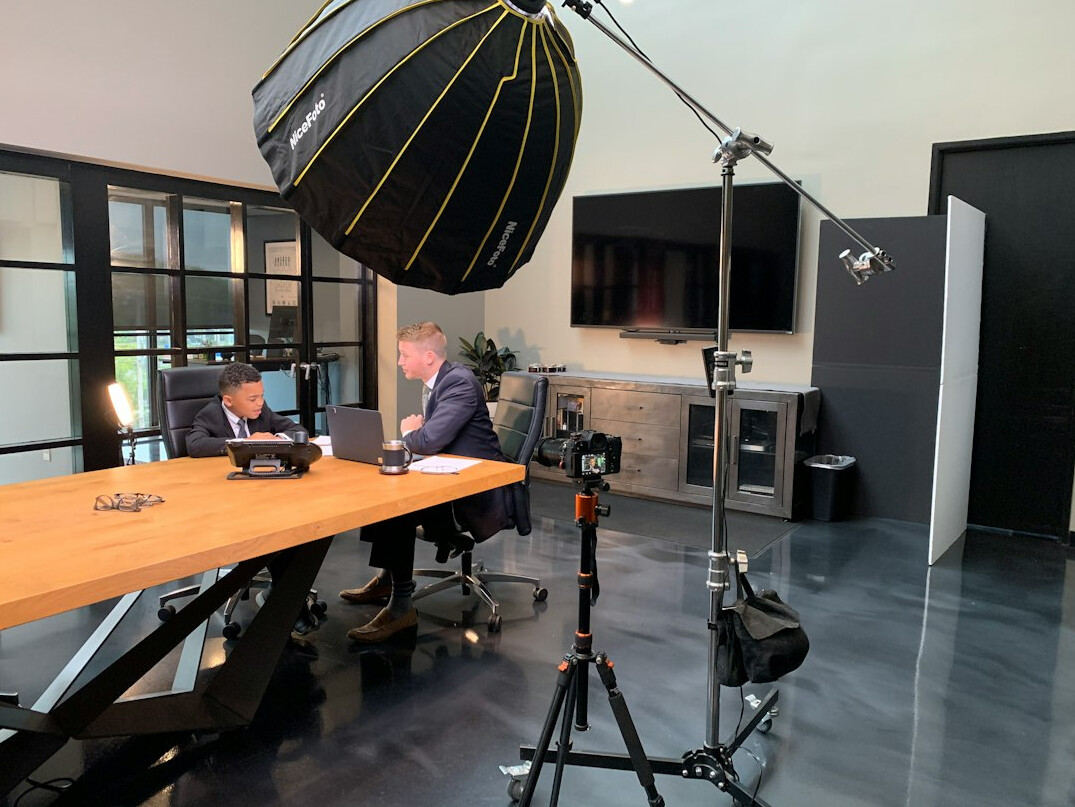 german tv studio setup